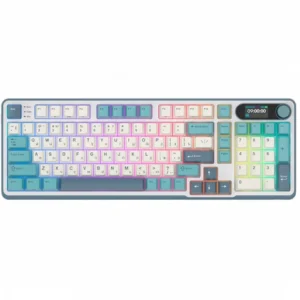 Клавиатура Royal Kludge RK-S98 Light Cloud (Chartreuse Switch) 6935280823985 Беспроводная, Bluetooth