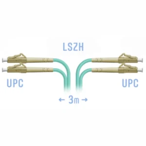 Оптический патч-корд SNR LC/UPC MM Duplex 3 метра SNR-PC-LC/UPC-MM-DPX-3m