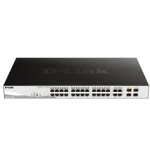 Коммутатор D-link DGS-1210-28MP 1000 Base-TX (1000 мбит/с), 4 SFP порта