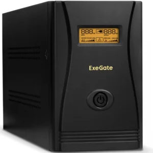 Источник бесперебойного питания ExeGate SpecialPro Smart LLB-2000 EP285517RUS Линейно-интерактивные, Напольный (Tower), 2000 ВА, 1200 Вт
