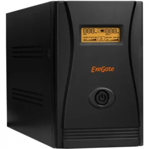 Источник бесперебойного питания ExeGate EP285494RUS Линейно-интерактивные, Напольный (Tower), 1200 ВА, 750 Вт