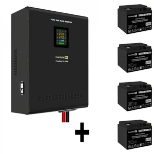 Источник бесперебойного питания ExeGate EX296005RUS + батарея 40Aч EX282976RUS 4шт EX296681RUS Линейно-интерактивные, Напольный (Tower), 7000 ВА, 5000 Вт
