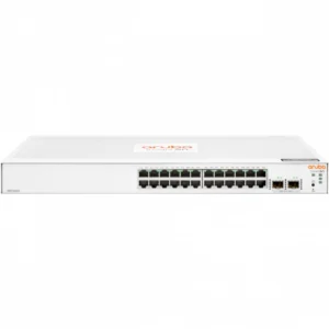 Коммутатор HPE Instant On 1830 24G 2SFP JL812A 1000 Base-TX (1000 мбит/с), 2 SFP порта