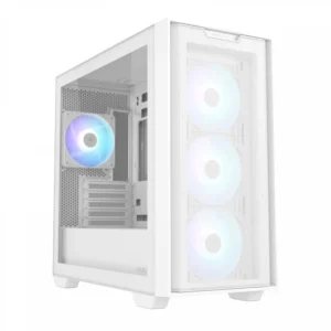 Корпус Asus A21 Plus TG ARGB White A21 PLUS TG ARGB WHITE Игровые, Mini-Tower