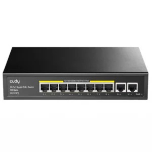 Коммутатор CUDY GS1010PE 1000 Base-TX (1000 мбит/с)