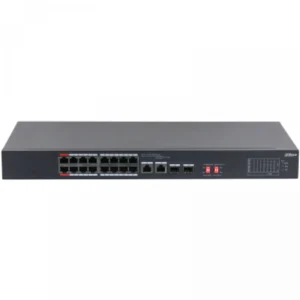 Коммутатор Dahua DH-S3218-16ET-190 100 Base-T (100 мбит/с), 2 SFP порта