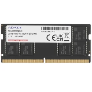 ОЗУ ADATA AD5S560032G-S DIMM, DDR5, 32 Гб, 5600 МГц