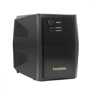Источник бесперебойного питания ExeGate Power Back BNB-500.LED.2SH EX294611RUS Линейно-интерактивные, Напольный (Tower), 500 ВА, 300 Вт