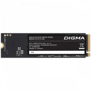 Жесткий диск Digma DGSM3512GP53T SSD (твердотельные), 512 ГБ, M.2, PCIe