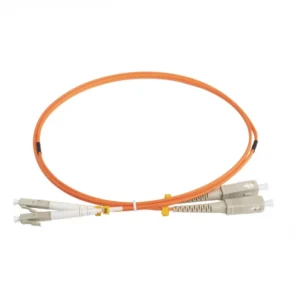 Оптический патч-корд Hyperline FC-D2-50-LC/PR-SC/PR-H-1M-LSZH-OR