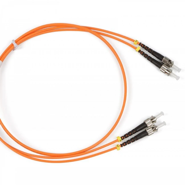 Оптический патч-корд Hyperline FC-D2-62-ST/PR-ST/PR-H-1M-LSZH-OR