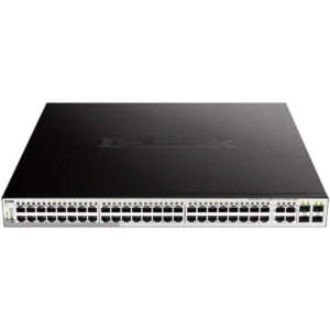 Коммутатор D-link DGS-1210-52MP/FL1A 1000 Base-TX (1000 мбит/с), 4 SFP порта