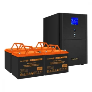 Источник бесперебойного питания ExeGate EX295990RUS + батарея 80Aч EX285654RUS 4шт EX296871RUS Линейно-интерактивные, Напольный (Tower), 3000 ВА, 2400 Вт