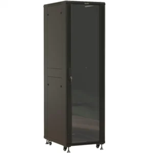 Серверный шкаф Hyperline напольный 19-дюймовый 42U 2055x600х800 мм TTBR-4268-AS-RAL9004