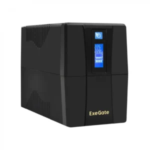 Источник бесперебойного питания ExeGate SpecialPro Smart LLB-650.LCD.AVR.4C13.RJ.USB EX292772RUS Линейно-интерактивные, Напольный (Tower), 650 ВА, 360 Вт