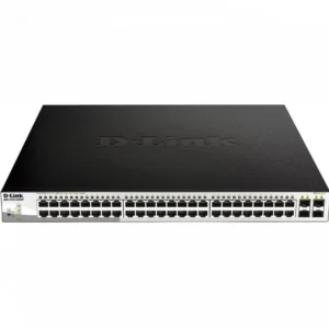 Коммутатор D-link DGS-1210-52MPP/E2A 1000 Base-T (1000 мбит/с), 4 SFP порта