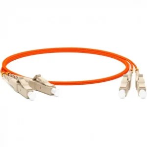 Оптический патч-корд Hyperline FC-D2-62-FC/PR-LC/PR-H-2M-LSZH-OR