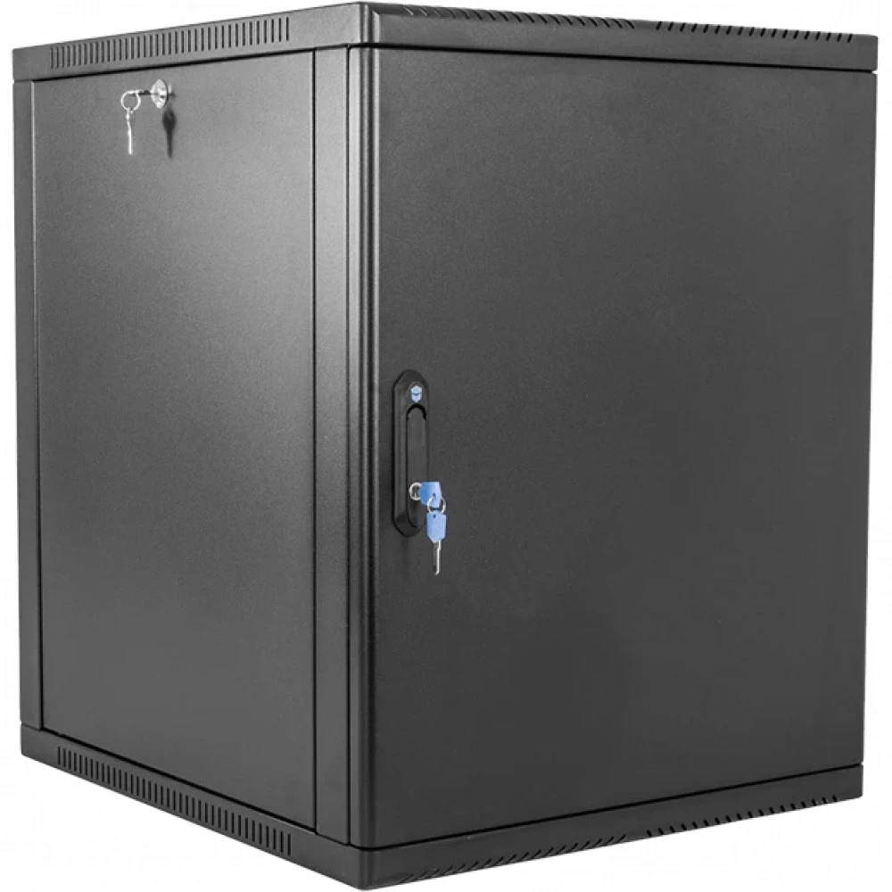 Серверный шкаф ЦМО Шкаф коммутационный (ШРН-15.650.1-9005) настенный
