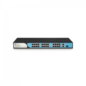 Коммутатор BDCOM S1200-24P2G1S S1200-24P2G1S-370 100 Base-T (100 мбит/с), 1 SFP порт