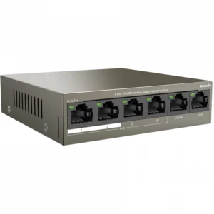 Коммутатор TENDA TEF1106P-4-63W 100 Base-TX (100 мбит/с)
