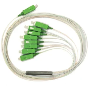 Аксессуар для оптических сетей GSL Сплиттер PLC 1x8 steel tube 0,9mm 1,5m G657 SC/APC PLC-1x8-steel-tube-0.9mm-1.5m-G657-SC/APC