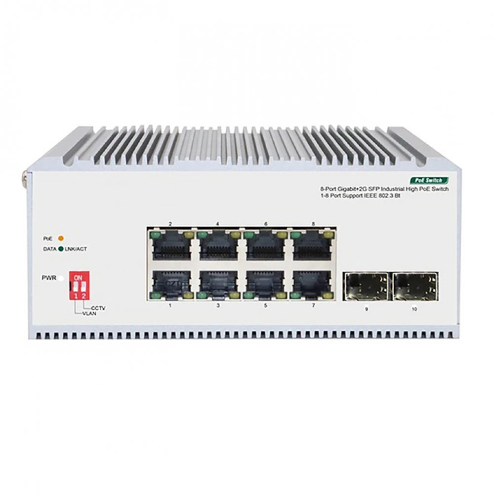Коммутатор Origo OI2210P OI2210P/185W/A1A 1000 Base-T (1000 мбит/с), 2 SFP порта