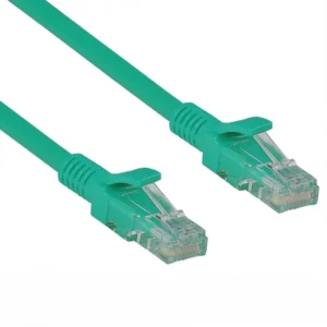 Патч-корд ExeGate UTP-RJ45-RJ45-5e-2M-GN EX258675RUS
