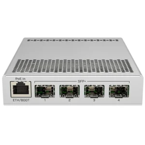 Коммутатор Mikrotik CRS305-1G-4S+IN 1000 Base-TX (1000 мбит/с), 4 SFP порта