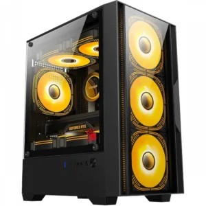 Корпус Bloody CC-123 Black CC-123-BK Игровые, Mid-Tower