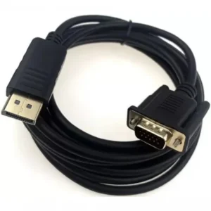 Кабель интерфейсный GoPower 00-00027497 Display порт - D-SUB (VGA)