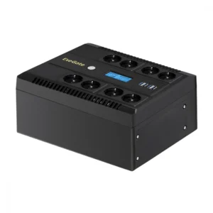 Источник бесперебойного питания ExeGate NEO Smart LHB-1000.LCD.AVR.8SH.CH.USB EX293858RUS Линейно-интерактивные, Напольный (Tower), 1000 ВА, 650 Вт