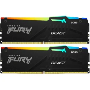ОЗУ Kingston FURY Beast KF568C34BBEAK2-32 DIMM, DDR5, 32 Гб (2 х 16 Гб), 6800 МГц