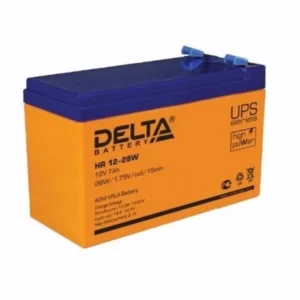 Сменные аккумуляторы АКБ для ИБП Delta Battery HR 12-28W 12V7Ah HR 12-28 W 12 В