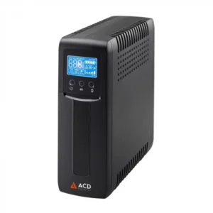 Источник бесперебойного питания ACD PW-Slim 1000 82N-C44006-00G Линейно-интерактивные, Напольный (Tower), 1000 ВА, 600 Вт