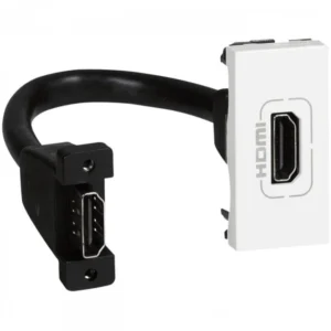 Сетевая розетка Legrand Mosaic Розетка HDMI со шнуром 1М 078778