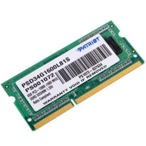 ОЗУ Crucial 4GB PC12800 DDR3L PSD34G1600L81S SO-DIMM, DDR3, 4 Гб, 1600 МГц
