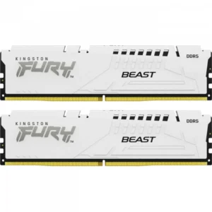 ОЗУ Kingston Beast White KF556C36BWEK2-64 DIMM, DDR5, 64 Гб (2 х 32 Гб), 5200 МГц
