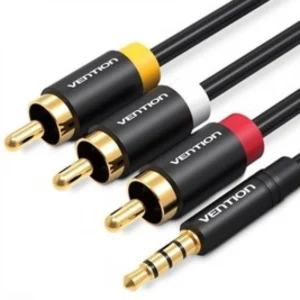 Кабель интерфейсный Vention VAB-R07-B150 стерео 3.5 мм 4C - 3 RCA