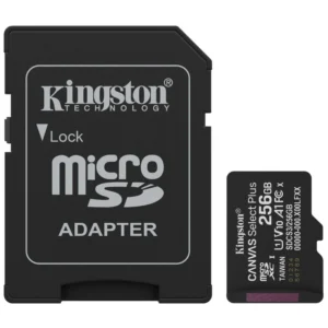 Флеш (Flash) карты Kingston Canvas Select Plus A1 U1 V10 SDCS3/256GB 256 ГБ