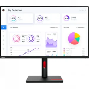 Монитор Lenovo T32p-30 63D2GAS1CB 31.5 ", IPS, 4K UHD 3840x2160 (16:9), 60 Гц