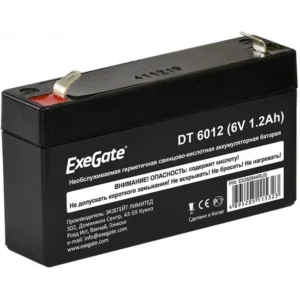 Сменные аккумуляторы АКБ для ИБП ExeGate DTM 6012 EX282945RUS 6 В