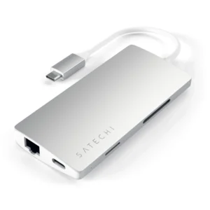 Аксессуар для ПК и Ноутбука Satechi Type-C Multi-Port Adapter 4K with Ethernet V2 ST-TCMA2M