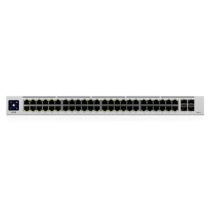 Коммутатор Ubiquiti UniFi Switch 48 PoE USW-48-POE 1000 Base-TX (1000 мбит/с), 4 SFP порта
