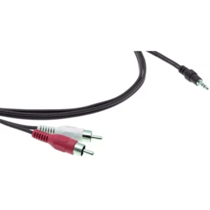 Кабель интерфейсный Kramer C-A35M/2RAM-35 95-0122035 MINI JACK 3.5 (input) - RCA x2