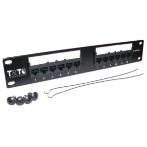 Патч-панель LANMASTER TWT-PP12UTP-10 12 портов, UTP, Cat. 5e