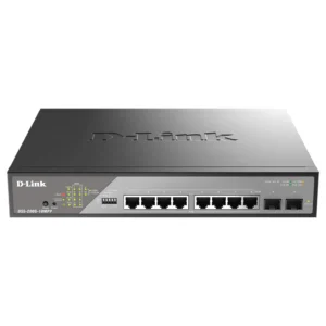 Коммутатор D-link DSS-200G-10MPP DSS-200G-10MPP/A1A 1000 Base-T (1000 мбит/с), 2 SFP порта