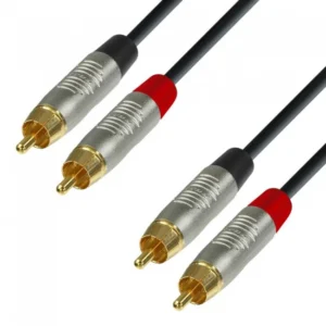 Кабель интерфейсный Adam Hall K4 TCC 0150 K4TCC0150 RCA x2 - RCA x2