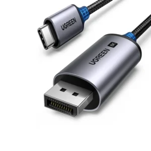 Кабель интерфейсный UGREEN CM556 USB-C to DP 8K Cable 1m 25157 USB Type C - Display порт