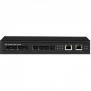 Коммутатор OSNOVO SW-7028 1000 Base-T (1000 мбит/с), 8 SFP портов