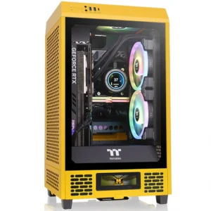 Корпус Thermaltake The Tower 200 Bumblebee CA-1X9-00S4WN-00 Премиальные, Mini-Tower